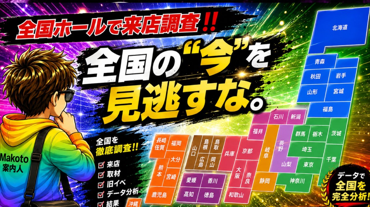 Makoto案内人～全国ホール来店調査～