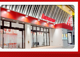 ヒノマル新城店の外観