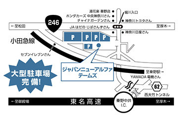 ジャパンニューアルファテームズへの行き方