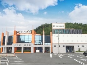 中日ホール竹谷店の外観