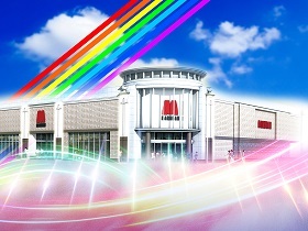 マルハン四日市北店の外観