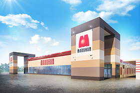 マルハン本城店の外観