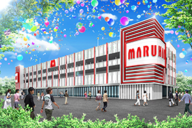 マルハン川崎桜本店の外観