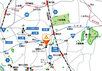 エクスアリーナ松戸への行き方