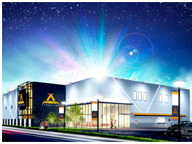 エクスアリーナ松戸の外観