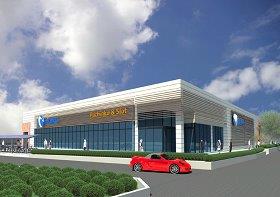 ニラク渋川白井店の外観