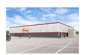 スーパーD'ステーション39日向店の外観