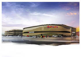 デルパラ7山口店の外観