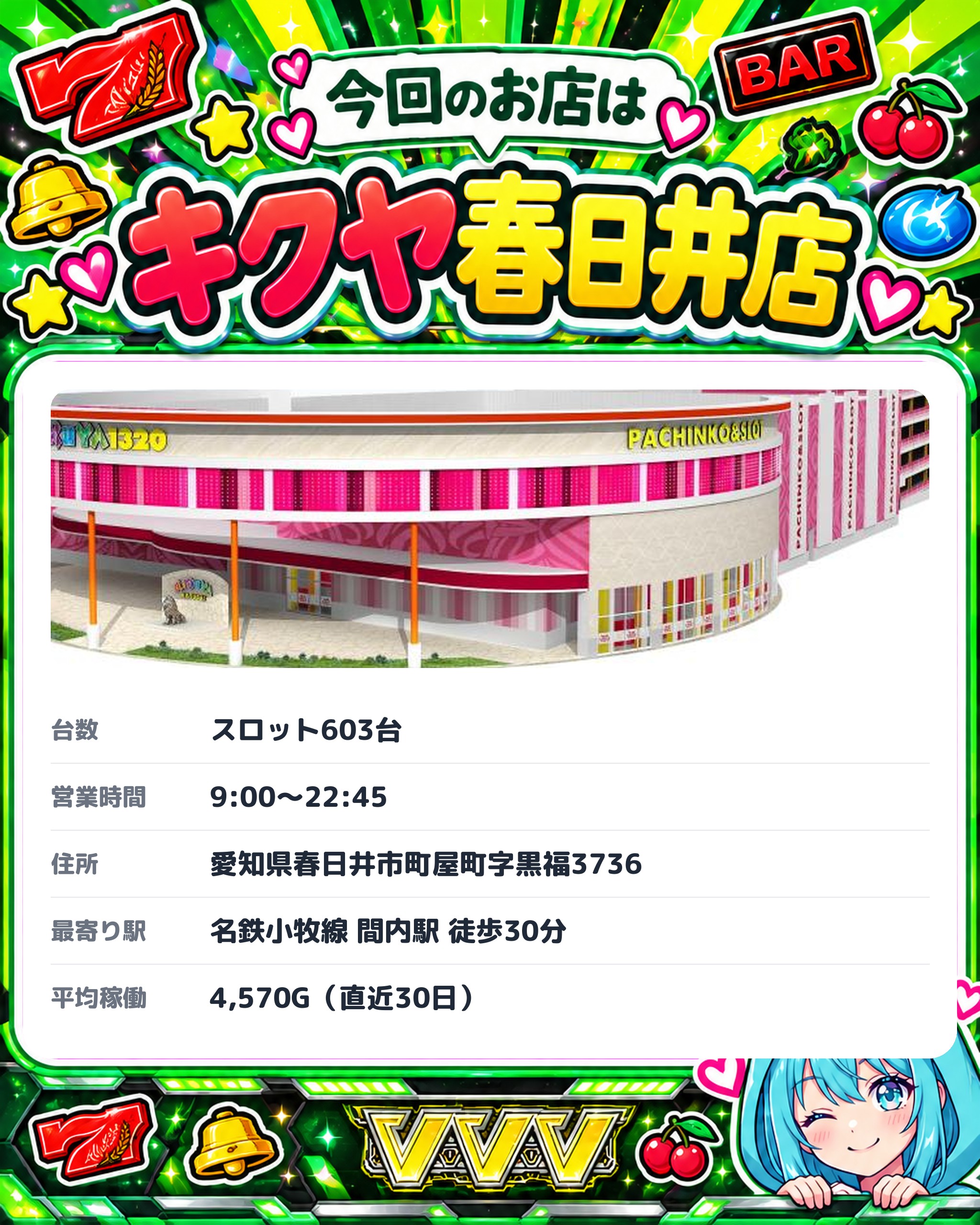 キクヤ春日井店の今回のお店
